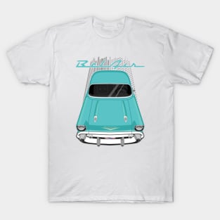 Chevrolet Bel Air 1957 - pinecrest green T-Shirt